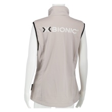 X-Bionic Kamizelka Softshell Classic LogoPrint srebrnoszara Damska