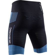 X-Bionic Spodenki do biegania Short Running Effektor 4.0 krótkie czarne/niebieskie męskie