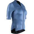 X-Bionic Koszulka rowerowa Corefusion Aero Jersey (Zamek błyskawiczny z przodu, lekka, oddychająca) mineralny niebieski Damska