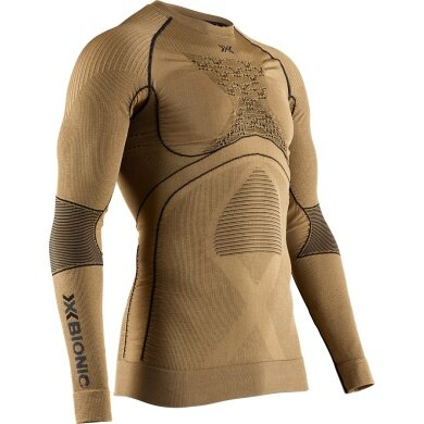 X-Bionic Bielizna Longsleeve Radiactor 4.0 złoty Mężczyźni