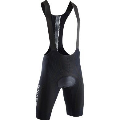 X-Bionic Spodenki rowerowe Bike The Trick 4.0 BIB Short Padded czarny/biały męskie