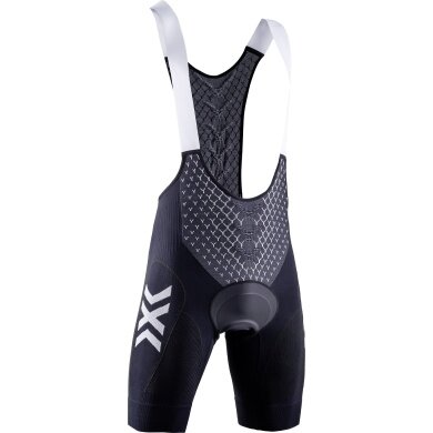 X-Bionic Spodenki rowerowe Bike Twyce 4.0 BIB Short Padded czarny/biały męskie