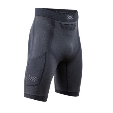 Spodenki biegowe X-Bionic Xceed Ride Run Short Tight (optymalna termoregulacja) krótkie czarne męskie