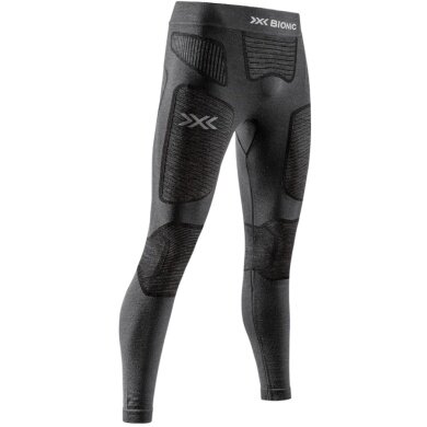 X-Bionic Spodnie termiczne Symbio Merino Pant (Wełna merino) długie Bielizna szara Mężczyźni