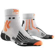 X-Socks Skarpetki biegowe Run Speed Two 4.0 białe/czarne/pomarańczowe męskie - 1 para