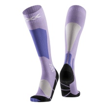 X-Socks Skarpetki narciarskie Ski Discover Merino OTC (wełna merino) lawenda/piasek męskie - 1 para