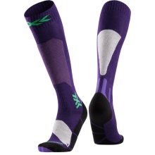 Skarpety Narciarskie X-Socks Ski Discover OTC fioletowo/szare Męskie - 1 para