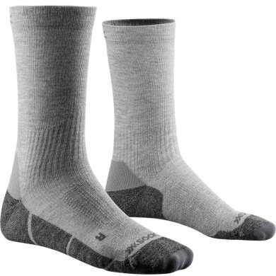 X-Socks Skarpetki sportowe Core Natural Crew szare męskie - 1 para