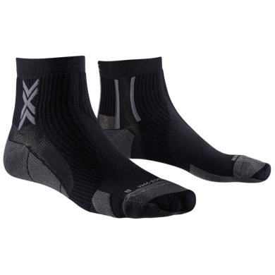 X-Socks Skarpetki biegowe Run Perform Ankle czarny/węgiel męskie - 1 para