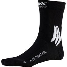 X-Socks Skarpetki Rowerowe MTB Control 4.0 czarne/białe męskie - 1 para