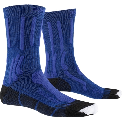 X-Socks Skarpetki trekkingowe Trek X Merino 4.0 niebieski melange - 1 para