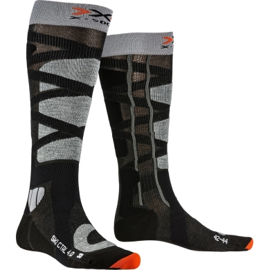 X-Socks Skarpetki narciarskie Control 4.0 antracyt/szary męskie - 1 para