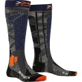 X-Socks Skarpetki narciarskie Ski Rider 4.0 antracyt/niebieski Mężczyźni - 1 Para