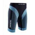 X-Bionic Running Effektor Power Pant Short czarny/turkusowy damski