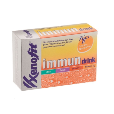 Xenofit immun drink (suplement diety z cynkiem, selenem, witaminą C i witaminą D) 20x5g pudełko