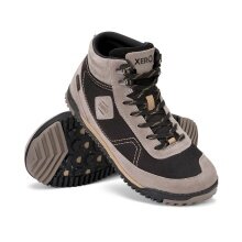 Xero Shoes Minimalne buty trekkingowe Ridgeway (wodoodporne, lekkie) szare/czarne męskie