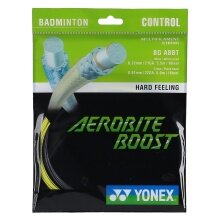 Nawóz z żyłką do badmintona Yonex Aerobite Boost Hybrid szary/żółty