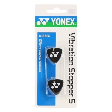 Yonex Tłumik drgań Logo czarny - 2 sztuki