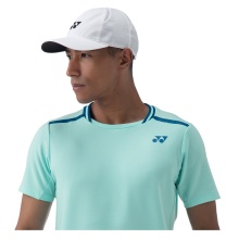 Koszulka tenisowa Yonex Crew Neck Australian Open 2024 cyanowo-niebieska męska