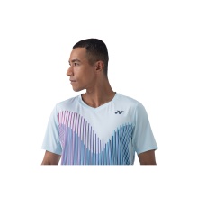 Koszulka tenisowa Yonex Crew Neck US Open 2024 miętowa męska