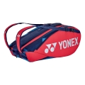 Torba na rakiety Yonex Pro Racquet 2023 (torba na rakiety, 3 główne komory, komora termiczna) czerwony 9-szt.