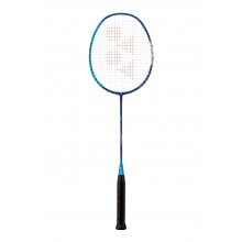 Yonex Rakieta do badmintona Astrox 01 Clear #22 (z głowicą, bardzo elastyczna) niebieska - naciągnięta -