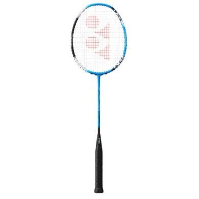 Yonex Rakieta do badmintona Astrox 1 DG (głowicowa, elastyczna) niebiesko/czarna - naciągnięta -