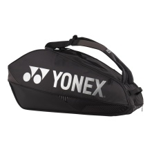 Torba na rakiety Yonex Pro (torba na rakiety, 2 główne komory) 2024 czarna 6szt.