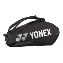 Torba na rakiety Yonex Pro (torba na rakiety, 2 główne komory) 2024 czarna 6szt.