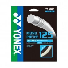 Yonex Sznur tenisowy Monopreme (Trwałość+Kontrola) biały 12m Zestaw