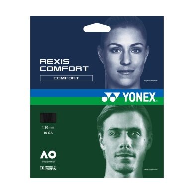 Yonex Sznur tenisowy Rexis Comfort (Moc+Komfort) czarny 12m Zestaw