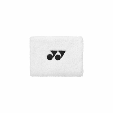 Yonex Opaska na nadgarstek Yonex Logo Środek 10x8cm biały 1szt