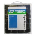 Yonex Overgrip Wet Super Grap 0.6mm (Komfort/gładki/lekko przyczepny) czarny 12 sztuk w opakowaniu