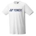 Koszulka treningowa Yonex Practice Logo (100% bawełna) 2024 biała męska