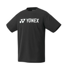 Koszulka treningowa Yonex z logo LB0024 (100% poliester) 2025 czarna męska