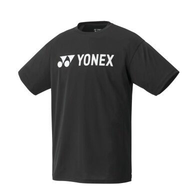 Koszulka treningowa Yonex z logo LB0024 (100% poliester) 2025 czarna męska