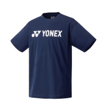 Koszulka treningowa Yonex z logo LB0024 (100% poliester) 2025 granatowa męska