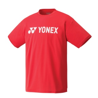 Koszulka sportowa Yonex Club Team z logo czerwona męska