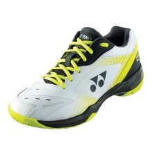 Yonex Buty do Badmintona Power Cushion 65 X3 białe/limonkowe męskie