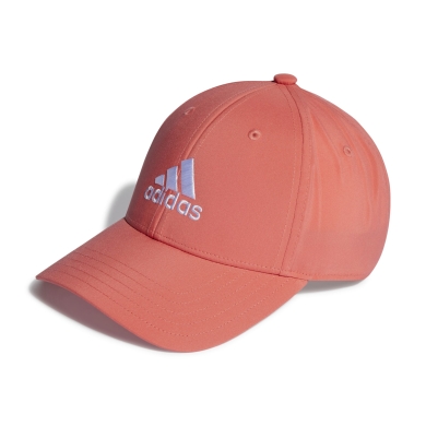 adidas Czapka z daszkiem z haftowanym logo Lekka czapka baseballowa pomarańczowa męska