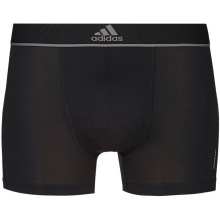 adidas bielizna bokserki Trunk Active Micro Flex Eco - wielokolorowy szary/czarny - 3 sztuki