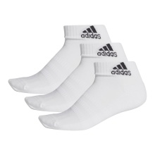 skarpety sportowe adidas Ankle Cushion białe - 3 pary