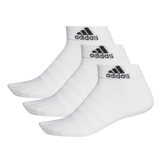 adidas Skarpetki sportowe Ankle Light (cienkie, lekkie) białe - 3 pary