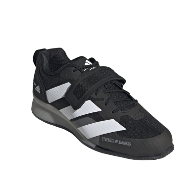 adidas Buty fitnessowe Adipower III (buty do podnoszenia ciężarów) czarny/biały/szary męskie