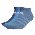 adidas Skarpetki sportowe Sneaker Cushion Low niebieski/jasnoniebieski/granatowy - 3 pary