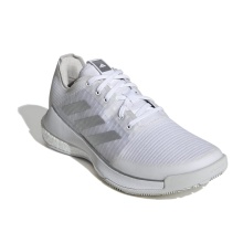 adidas Halowe buty do gry CrazyFlight białe/srebrne damskie