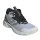 adidas Halowe buty do gry CrazyFlight 5 Mid biały/srebrny/czarny damskie