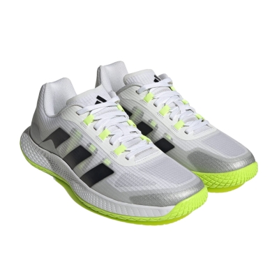 adidas Halowe buty do gry ForceBounce 2.0 białe/czarne/zielone męskie