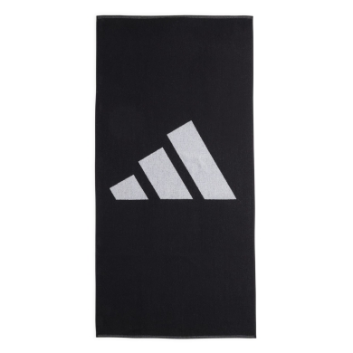 ręcznik adidas (100% bawełna) czarny/biały 140x70cm