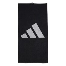 ręcznik adidas (100% bawełna) czarny/biały 50x100cm